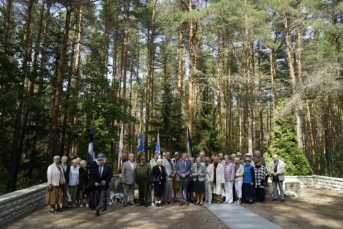 30. juuli 2019 Metsakalmistul K.Pätsi 79. küüditamise aastapäeval grupipilt
